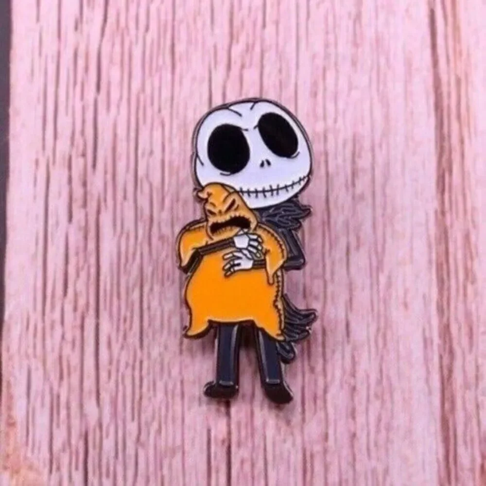 3/$20 Jack Skellington Oogie Enamel Pin